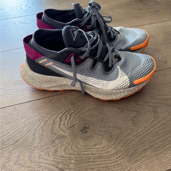 Nike Shoes - Nike Air Pegasus Trail, Gray and Pink Sneakers, Women’s Size 8.5.
